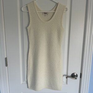 New Sisley wool blend stretch knit dress